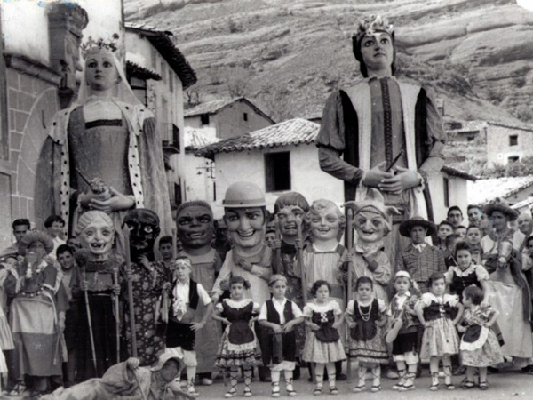 Gigantes y cabezudos. Año 1959