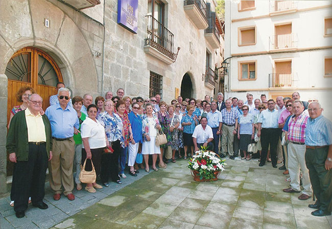 Encuentro entre cofrades del Santo Cristo de Huesca y Graus. 2013
